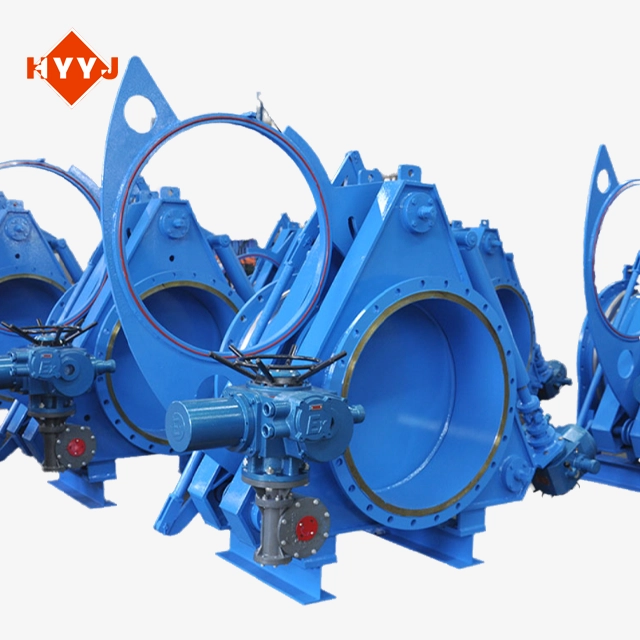 Fan-Shaped Blind Plate Valve
